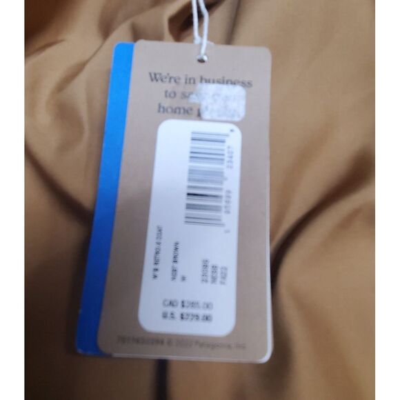 NWT Patagonia Retro-X Fleece Jacket Wmns M Nest Brown DEEP PILE MSRP 229.00 - Picture 5 of 10